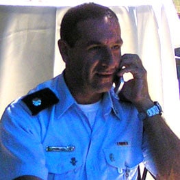 רן אופיר מפקד משטרת צפת  היוצא