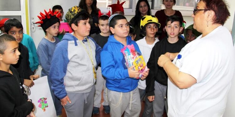 בחצור הגלילית שגייסו תרומה עבור מחלקת ילדים במרכז הרפואי זיו