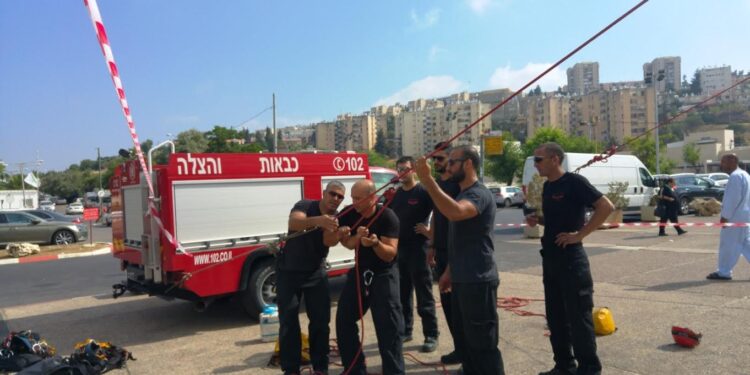 תרגיל מלחמה במרכז רפואי זיו צפת