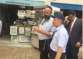 שגריר סין בביקור דיפלומטי בצפת