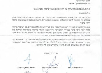 צריכים ועדה קרואה לעיריית צפת