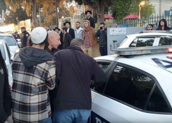 הפגנה מחוץ למכללת צפת