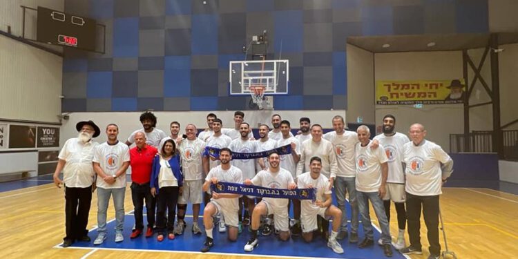 צפת עלתה לליגה לאומית בכדורסל