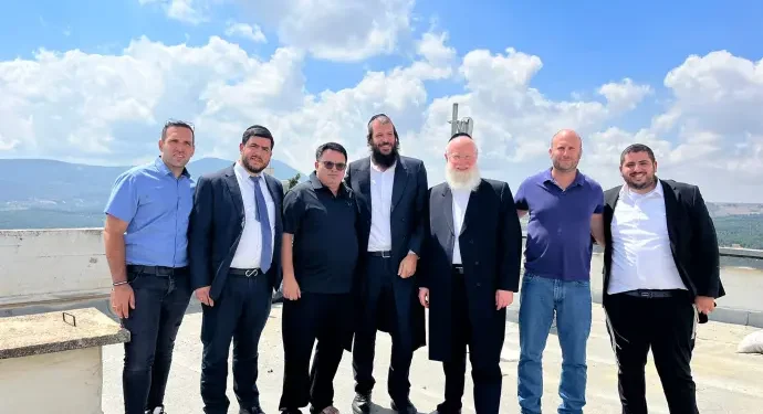 הועדה לחיזוק ופיתוח הנגב והגליל סיירה בעיר צפת